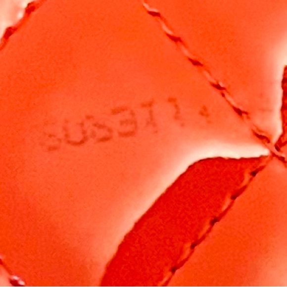 Chanel Coral Patent Leather Zip-Around Wallet - Picture 13 of 16